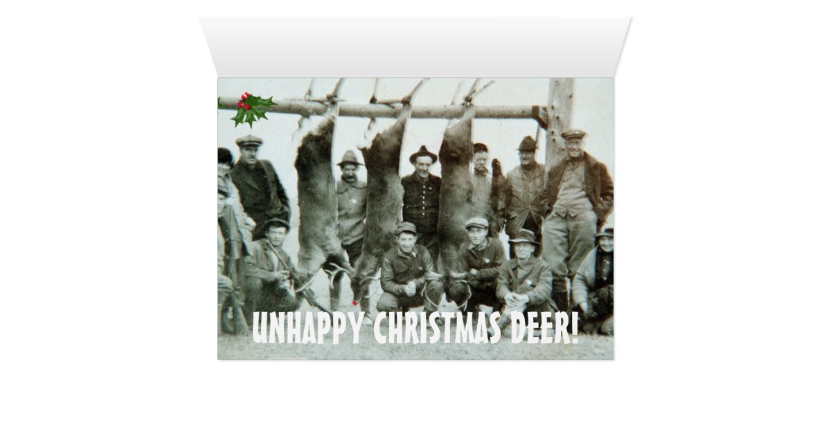 Hunting Christmas Card | Zazzle