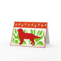 Hunting Dog Christmas cards by figstreetstudio Hunting Dog Christmas cards