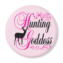 Hunting Goddess Magnet