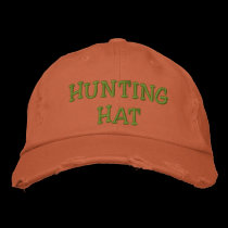 HUNTING HAT embroidered hats