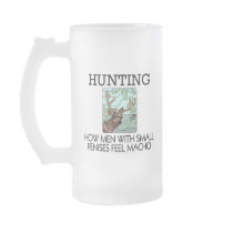 Hunting. How men with small penises feel macho. mugs