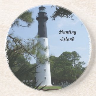 Hunting Island Lighthouse coaster