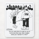 Hunting License 1040 mousepads