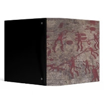 Hunting scene 3 ring binder
