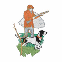 Hunting Scene embroidered shirts by ZazzleEmbroidery Hunting Scene embroidered shirts
