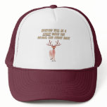 Hunting will be a sport when the animal can shoot mesh hats