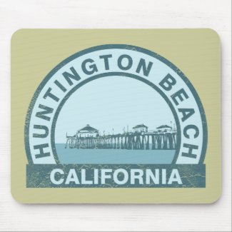 Huntington Beach Pier Mouse Pad