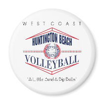 Huntington Beach Volleyball Gift magnets