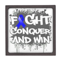 Huntington Disease Fight Conquer and Win Premium Gift Boxes
