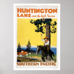 Huntington Lake and the Sierras posters