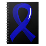 Huntington's Disease Blue Ribbon 3 Note Book