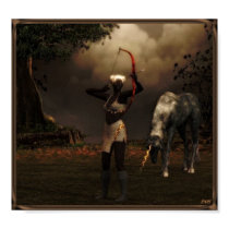 Huntress Of the Nocturnal Hour posters by SophiaDeer Huntress Of the Nocturnal Hour posters