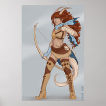 Huntress Poster posters
