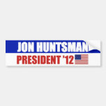 Huntsman 2012 bumper stickers