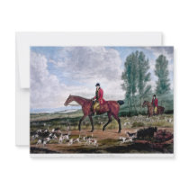 Huntsman to his majestys harriers invitations