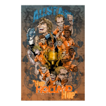 Hup Holland Hup Netherlands Soccer Voetbal 2014 posters