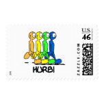 Hurbi Walking Stamps