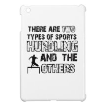 hurdle designs for lovers of the sport iPad mini cover