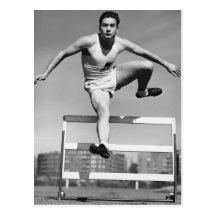 Hurdling Post Cards