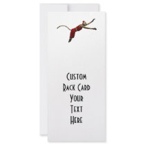 Hurdy Gurdy 3D Music Monkey 10 Rack Cards