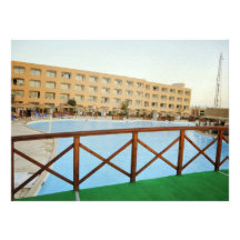 Hurghada hotel resort custom announcement