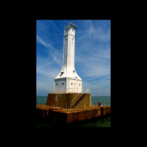 Huron lighthouse print
