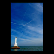 Huron lighthouse print