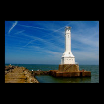 Huron lighthouse print