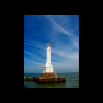 Huron lighthouse print