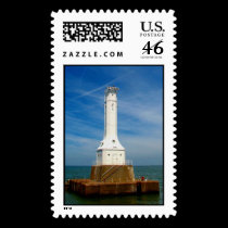 Huron lighthouse stamps stamps