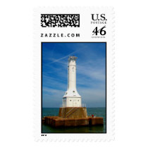 Huron lighthouse stamps by ronnie44052 Huron lighthouse stamps