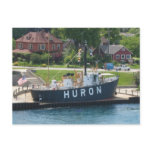 Huron Lightship Port Huron, MI St. Clair River Post Cards