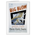 Hurricane Big Blow 1938 WPA Card