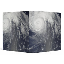 Hurricane Bill off Bermuda Vinyl Binders