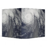 Hurricane Bill off Bermuda Vinyl Binders