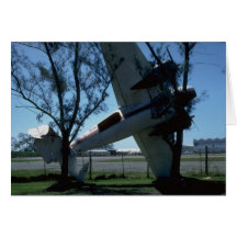 Hurricane damage, Kingston, Jamaica Greeting Card
