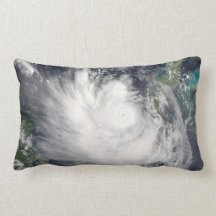Hurricane Dennis Throw Pillow