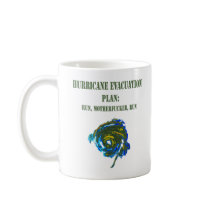 Hurricane Evacuation Mug by Dustbuster Hurricane Evacuation Mug