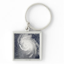 Hurricane Igor in the Atlantic Ocean Keychains