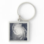 Hurricane Igor in the Atlantic Ocean keychains