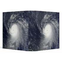 Hurricane Ike off the Lesser Antilles 3 Ring Binders
