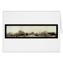 Hurricane in Miami Photo 1926 cards