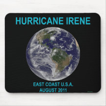 Hurricane Irene, August 2011, East Coast USA Mousepads