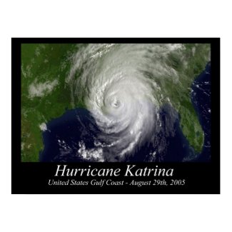 Hurricane Katrina Poster print