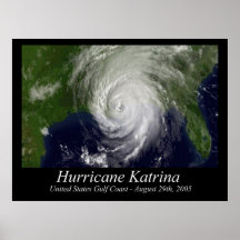 Hurricane Katrina Poster