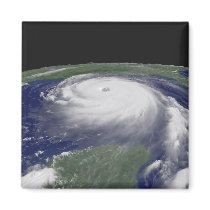 Hurricane Katrina Satellite image Refrigerator Magnet