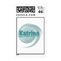 Hurricane Katrina Waves postage by fun_tshirt Hurricane Katrina Waves postage