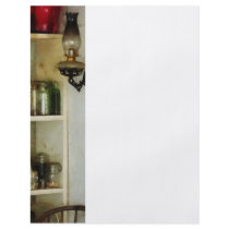 Hurricane Lamp in Pantry Custom Flyer