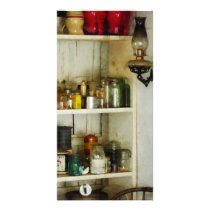 Hurricane Lamp in Pantry Photo Card Template