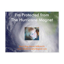 Hurricane Magnet Protection Program postcards